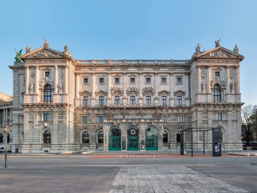 World Museum in Vienna design by Hoskins Architects Glasgow