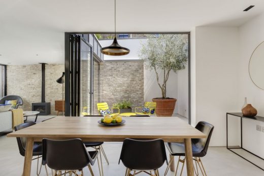 Small South London house dining room