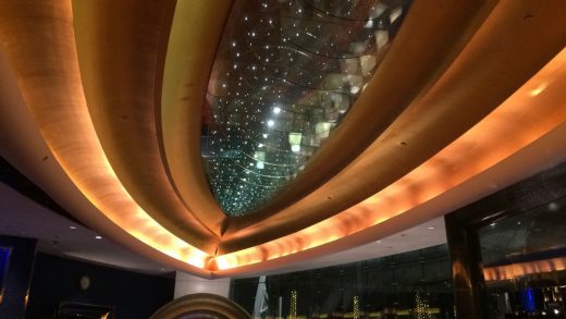 Luxury Hotel in UAE reception interior