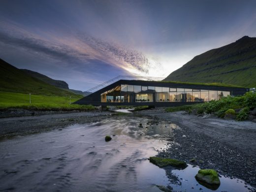 Eysturkommuna Town Hall on the Faroe Islands