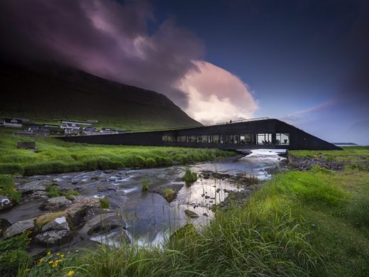 Eysturkommuna Town Hall on the Faroe Islands