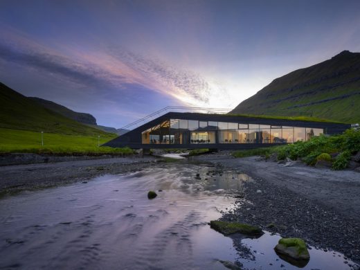 Eysturkommuna Town Hall on the Faroe Islands