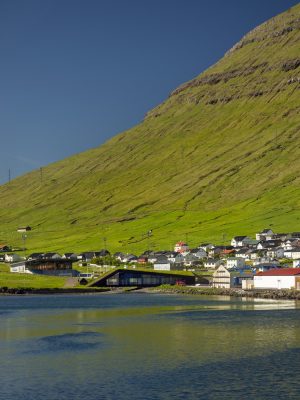 Eysturkommuna Town Hall on the Faroe Islands