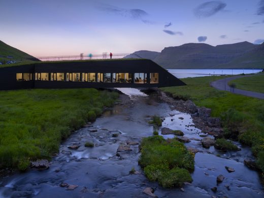 Eysturkommuna Town Hall on the Faroe Islands