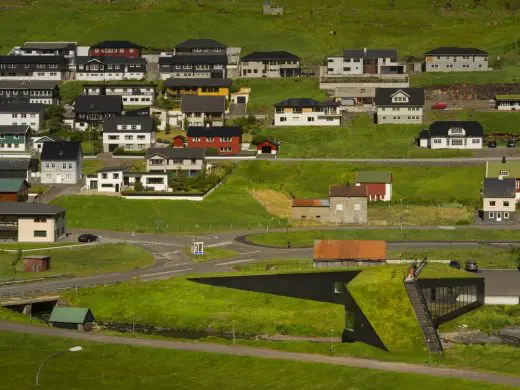 Eysturkommuna Town Hall on the Faroe Islands