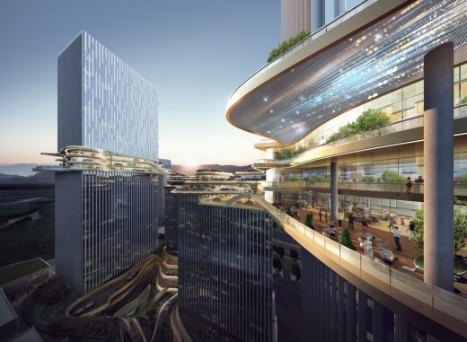 Hengqin CRCC Plaza, Zhuhai, China, by Aedas Architects