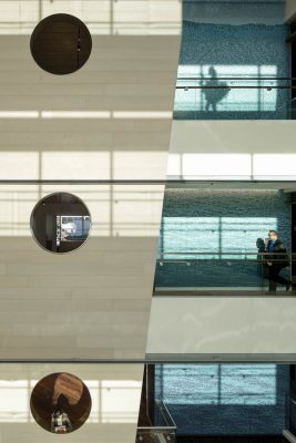 Holland America Group Headquarters in Seattle office building interior