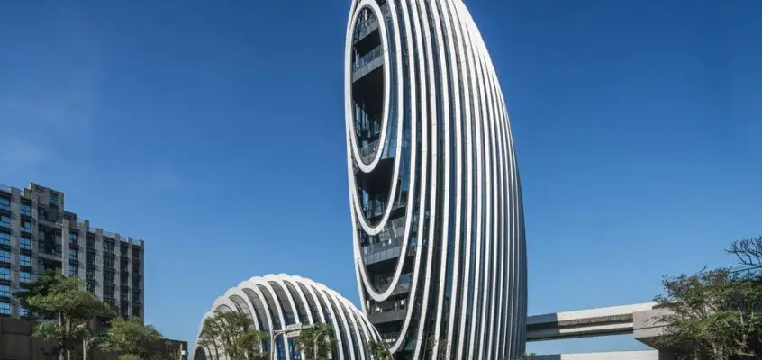 Lè Architecture in Taipei, Taiwan Tower Building