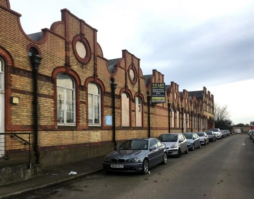 Existing Maypole Margarine facade