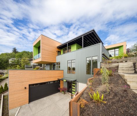 Panavista Hill House in Portland