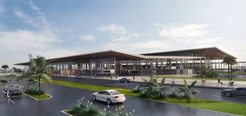 Clark International Airport Terminal in Philippines