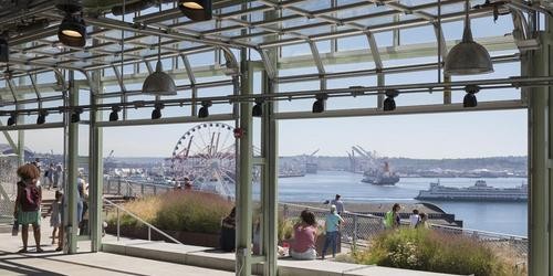 Pike Place Marketfront building Seattle