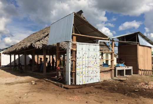 Rainwater Collection System as a Bioclimatic Curtain Wall for the Amazon Rainforest by Pontificia Universidad Católica del Perú