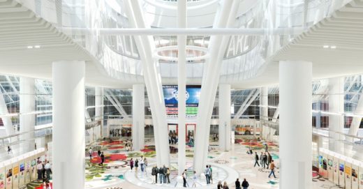 Salesforce Transit Center Building San Francisco interior