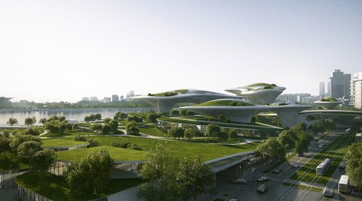 Shenzhen Bay Square Waterfront by MAD Architects