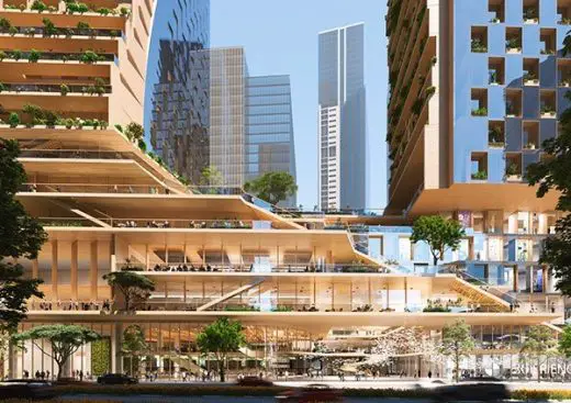 Southbank by Beulah in Melbourne proposal by UNStudio