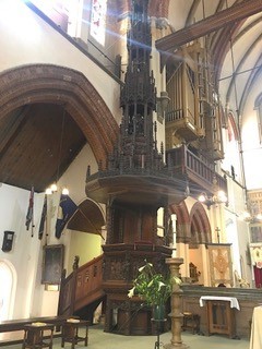 St Martin’s Church in Brighton building interior