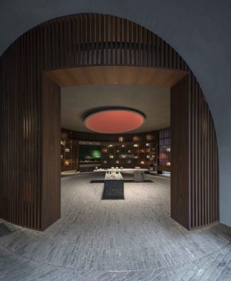 The Library Valextra Flagship Store in Chengdu