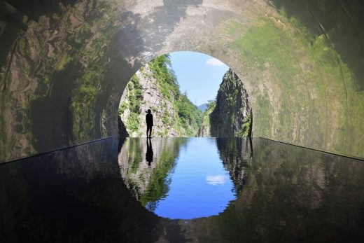 Kiyotsu Gorge Tunnel Restoration by MAD Architects in Japan