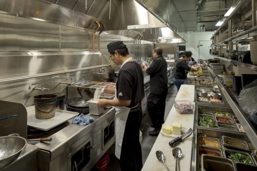 Wild Ginger Bellevue restaurant kitchen