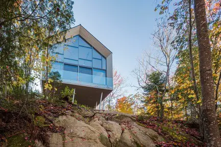 Workshop on a Cliff in Sainte-Adele Quebec