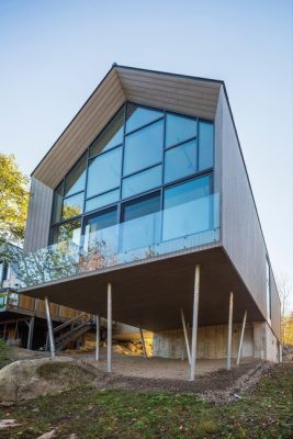 Workshop on a Cliff in Sainte-Adele Quebec