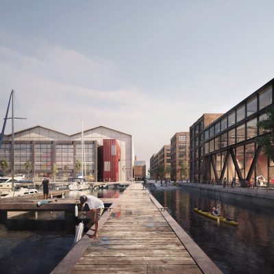 Albert Island London Royal Docks property design