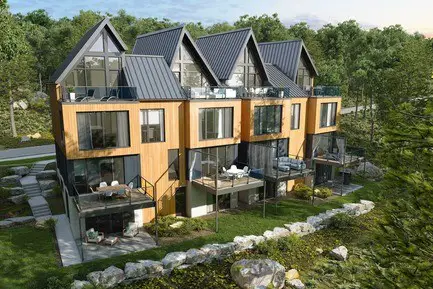 Arborescence in Bromont Quebec - Canadian Architecture News