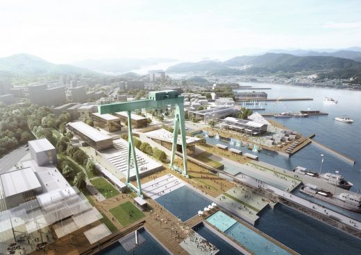 Camp Mare Tongyeong Dockyard Regeneration design