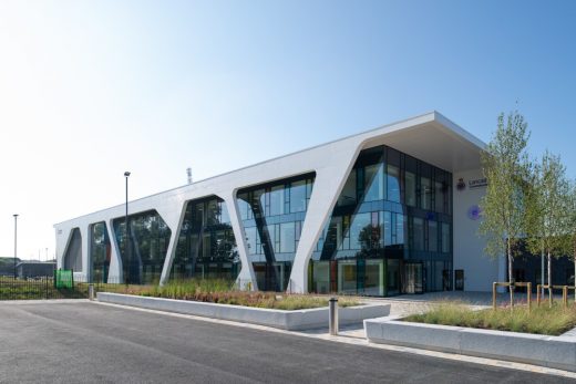 Corian fits the bill to clad the new Lancs Constabulary HQ