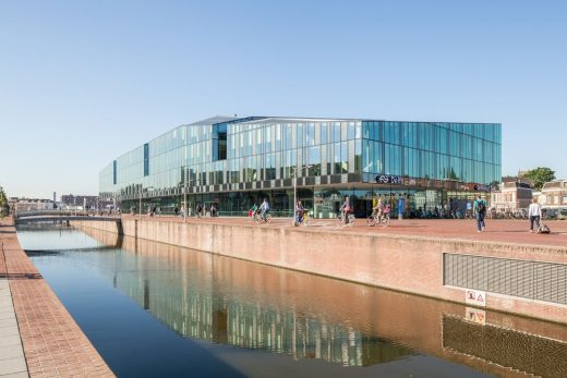 Delft City Hall and Train Station Building