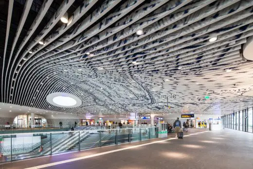 Delft City Hall and Train Station building by Mecanoo architecten