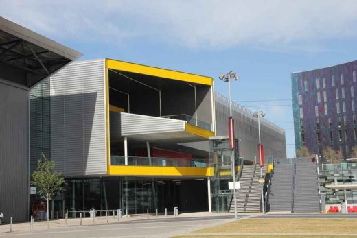 London ExCeL building facade