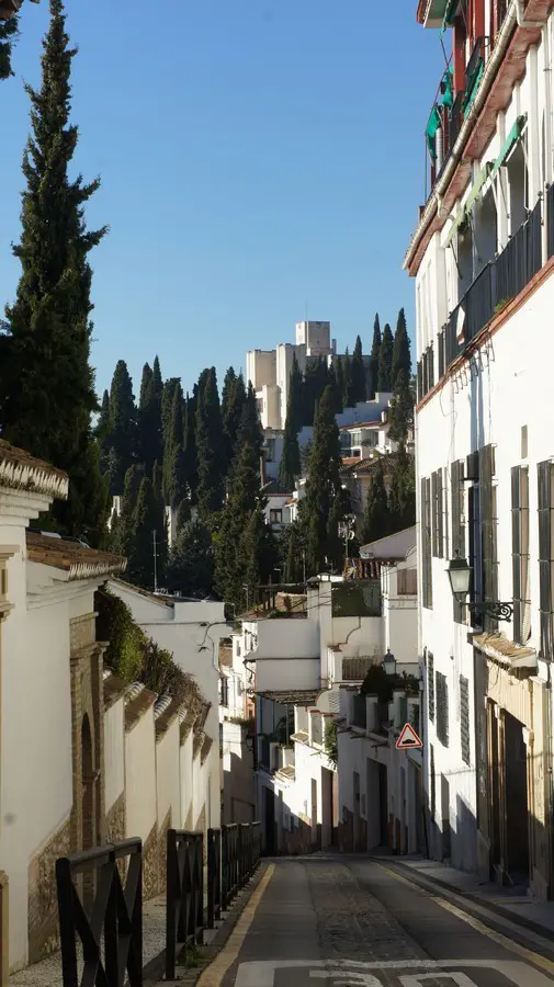 Granada traditional houses