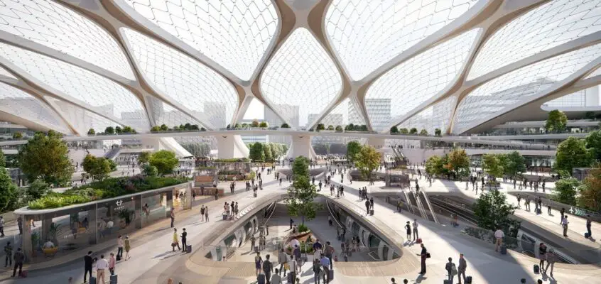 Hardt Hyperloop by UNStudio in Europe