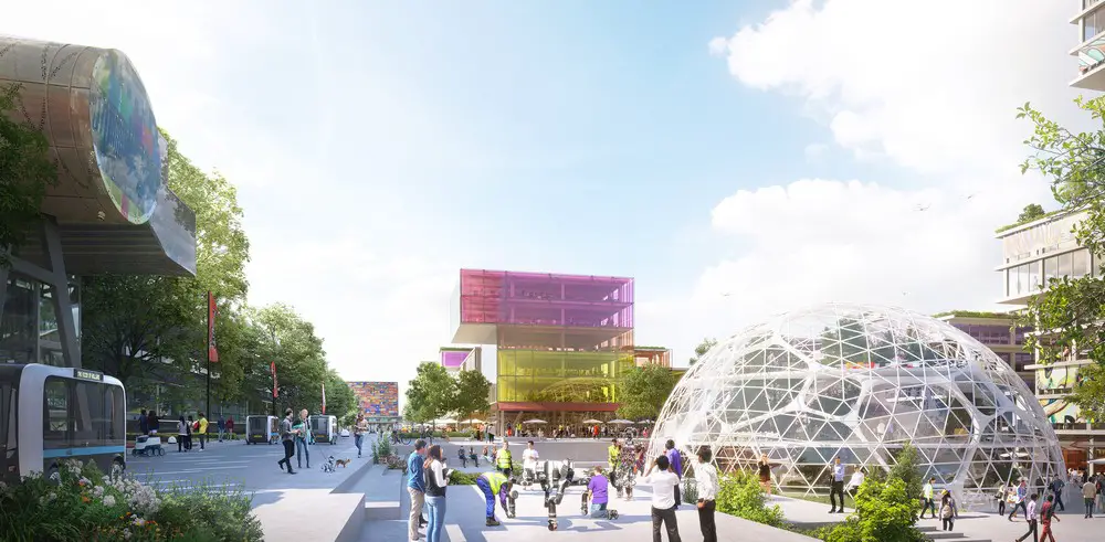 Hilversum Media Park 2030 by UNStudio