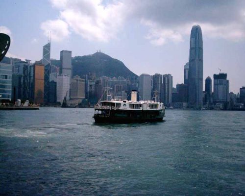 Hong Kong Architects Victoria Harbour boat