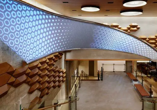 Icraves Rippling Digital Art Sculpture in New York