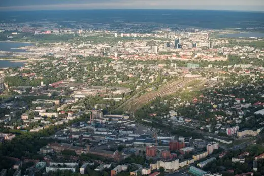 East side of Kopli, part of Kalamaja, an urban area in the North of Tallinn
