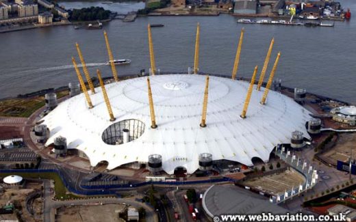 O2 Arena London venue Greenwich building