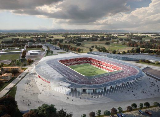 New Padova Stadium Building design in Italy