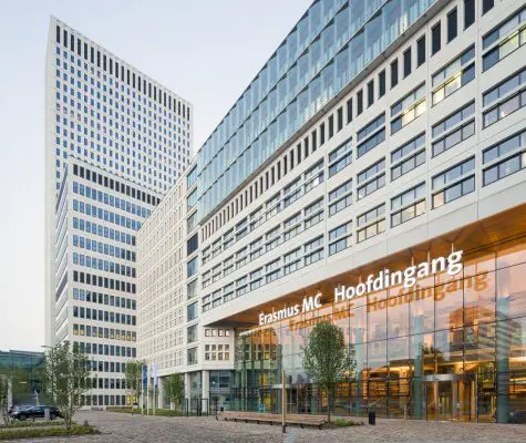 New Erasmus MC Building in Rotterdam