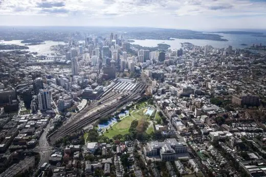 New Moore Park Stadium in Sydney