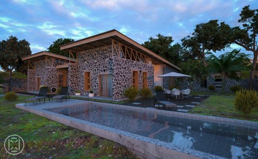Nyiragongo Villa I in the North Kivu province Congo - African Architecture News