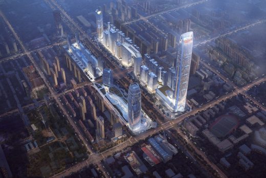 Tianshan Gate of the World, Shijiazhuang skyscraper design