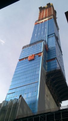 Central Park Tower Building New York construction progress