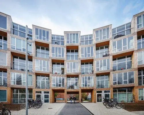 Dortheavej Apartments in Copenhagen building design by BIG Architects