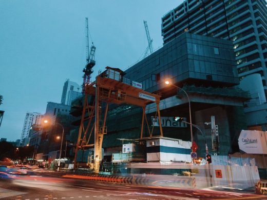 Funan Singapore Shopping Mall building