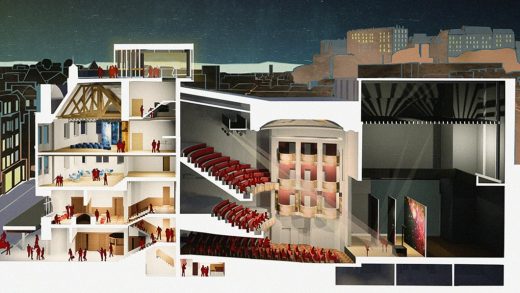 King's Theatre Edinburgh building redevelopment design by Bennetts Associates