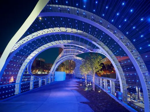 Long Beach Rainbow Bridge in California